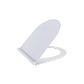 Bocchi A0330-002 Mat Beyaz Yavaş Kapanır Pure Slim Klozet Kapağı
