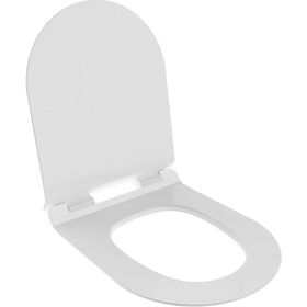 Bocchi A0335-001 Parlak Beyaz Yavaş Kapanır Pure Slim Klozet Kapağı