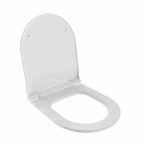 Bocchi A0335-001 Parlak Beyaz Yavaş Kapanır Pure Slim Klozet Kapağı