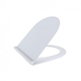 Bocchi A0335-001 Parlak Beyaz Yavaş Kapanır Pure Slim Klozet Kapağı