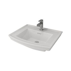 Bocchi Classico Lavita Parlak Beyaz 3 Armatür Delikli 60 cm Asma Lavabo