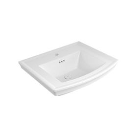 Bocchi Classico Lavita Parlak Beyaz 3 Armatür Delikli 60 cm Asma Lavabo