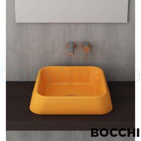 BOCCHI Elba 1005-021-0125 42 cm Mandalina Sarısı Çanak Lavabo