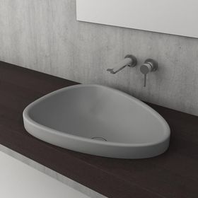 Bocchi Etna 1112-006-0125 58 cm Gri Tezgah Üstü Lavabo
