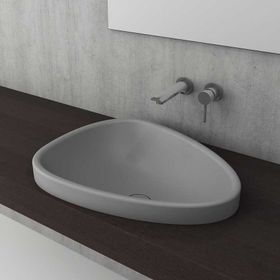 Bocchi Etna 1112-006-0125 58 cm Gri Tezgah Üstü Lavabo