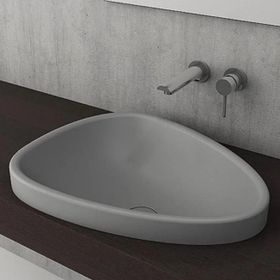 Bocchi Etna 1112-006-0125 58 cm Gri Tezgah Üstü Lavabo