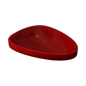 Bocchi Etna 1112-019-0125 58 cm Kırmızı Tezgah Üstü Lavabo