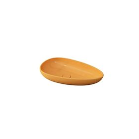 Bocchi Etna 58 cm Çanak Parlak Mandalina Sarısı Lavabo