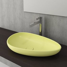 Bocchi Etna 58 cm Mandalina Sarısı Çanak Lavabo