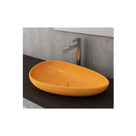 Bocchi Etna 58 cm Mandalina Sarısı Çanak Lavabo