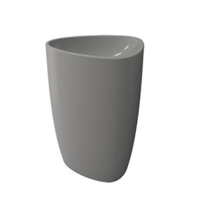 Bocchi Etna 58 cm Monoblok Mat Gri Lavabo