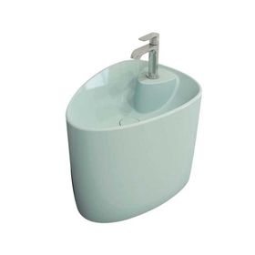 Bocchi Etna 58 cm Tezgah Üstü Monoblok Mat Gri Lavabo