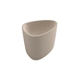 Bocchi Etna 58 cm Tezgah Üstü Monoblok Mat Yasemin Lavabo
