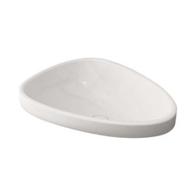 Bocchi Etna 58 cm Tezgah Üstü Parlak Beyaz Lavabo