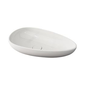 Bocchi Etna 58 cm Tezgah Üstü Parlak Beyaz Lavabo