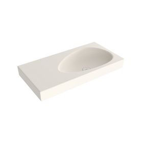Bocchi Etna 90 cm Etajerli Parlak Bisküvi Lavabo