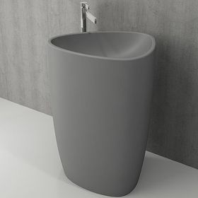Bocchi Etna Gri Monoblok Lavabo