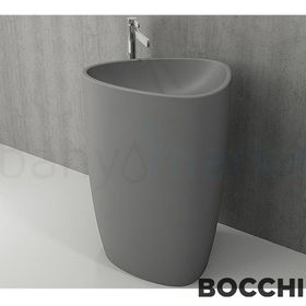 Bocchi Etna Gri Monoblok Lavabo