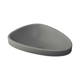 Bocchi Etna Mat Gri 58 cm Tezgah Üstü Lavabo