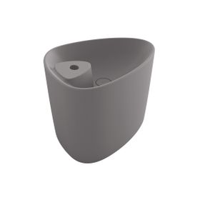 Bocchi Etna Mat Gri 58 cm Tezgah Üstü Lavabo