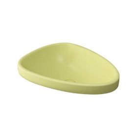 Bocchi Etna Mat Sarı 58 cm Tezgah Üstü Lavabo