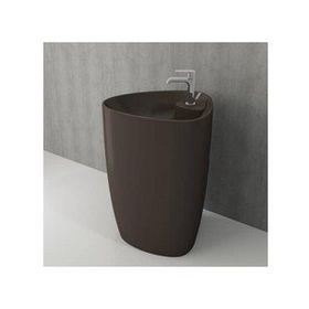 Bocchi Etna Monoblok 58 cm Batarya Banklı Mat Kahve Lavabo
