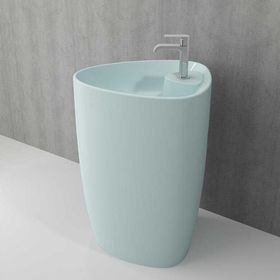 Bocchi Etna Monoblok 58 cm Batarya Banklı Mat Siyah Lavabo