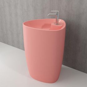 Bocchi Etna Monoblok 58 cm Batarya Banklı Parlak Beyaz Lavabo