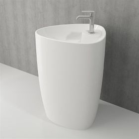 Bocchi Etna Monoblok 58 cm Batarya Banklı Parlak Beyaz Lavabo