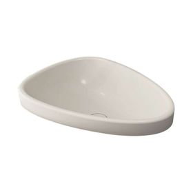 Bocchi Etna Parlak Bisküvi 58 cm Tezgah Üstü Lavabo