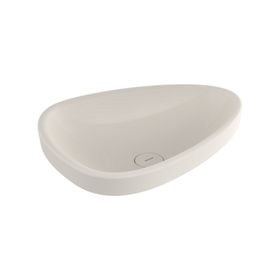 Bocchi Etna Parlak Bisküvi 58 cm Tezgah Üstü Lavabo