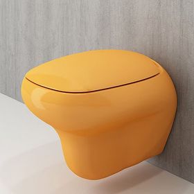 Bocchi Fenice Mandalina Sarısı Asma Klozet ve Kapak