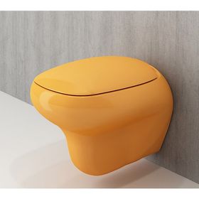 Bocchi Fenice Mandalina Sarısı Asma Klozet ve Kapak