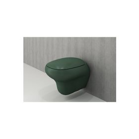 Bocchi Fenice Mat Mint Yeşil Asma Klozet ve Kapağı