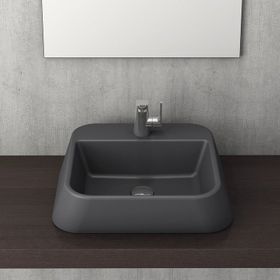 Bocchi Firenze Antrasit Asma Monoblok Lavabo