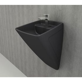 Bocchi Firenze Antrasit Asma Monoblok Lavabo