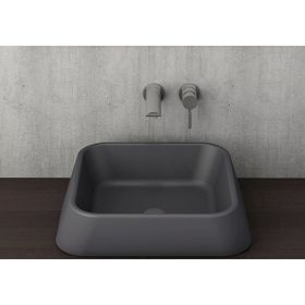 Bocchi Firenze Çanak 50 cm Mat Antrasit Lavabo