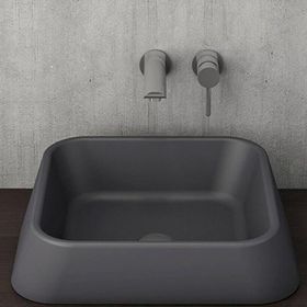 Bocchi Firenze Çanak 50 cm Mat Antrasit Lavabo