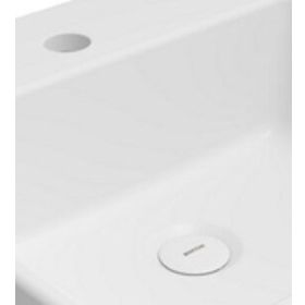 Bocchi Firenze Çanak 50 cm Mat Beyaz Lavabo