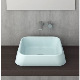 Bocchi Firenze Çanak 50 cm Mat Buz Mavisi Lavabo