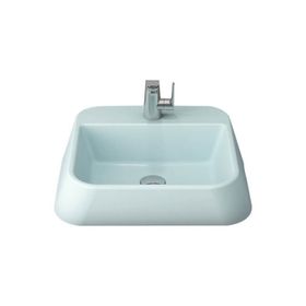 Bocchi Firenze Çanak 50 cm Mat Buz Mavisi Lavabo