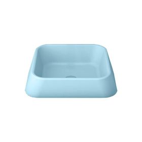 Bocchi Firenze Çanak 50 cm Mat Buz Mavisi Lavabo
