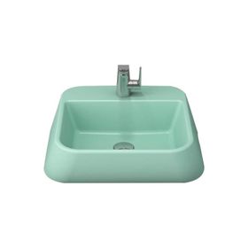 Bocchi Firenze Çanak 50 cm Mat Mint Yeşil Lavabo