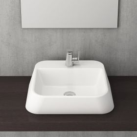 Bocchi Firenze Çanak 50 cm Parlak Beyaz Lavabo