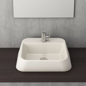 Bocchi Firenze Çanak 50 cm Parlak Bisküvi Lavabo