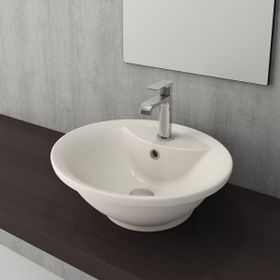 Bocchi Firenze Çanak 50 cm Parlak Bisküvi Lavabo