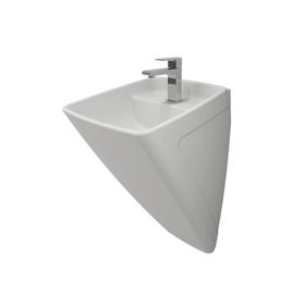 Bocchi Firenze Mat Beyaz Asma Monoblok Lavabo