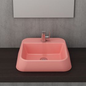 Bocchi Firenze Mat Sarı Asma Çanak Lavabo