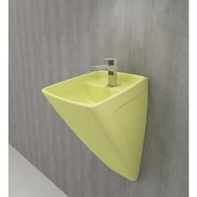 Bocchi Firenze Mat Sarı Asma Çanak Lavabo