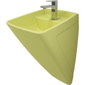 Bocchi Firenze Monoblok 48 cm Mat Sarı Lavabo